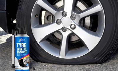 7CF TYRE INFLATOR & SEALER FEATURES & BENEFITS